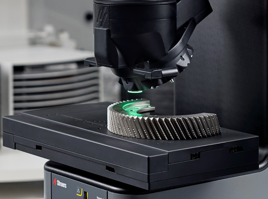 Automated specimen handling in a hardness testing system